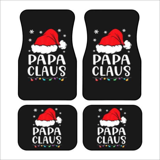 Discover Papa Claus Family Matching Papa Claus Pajama Car Mats