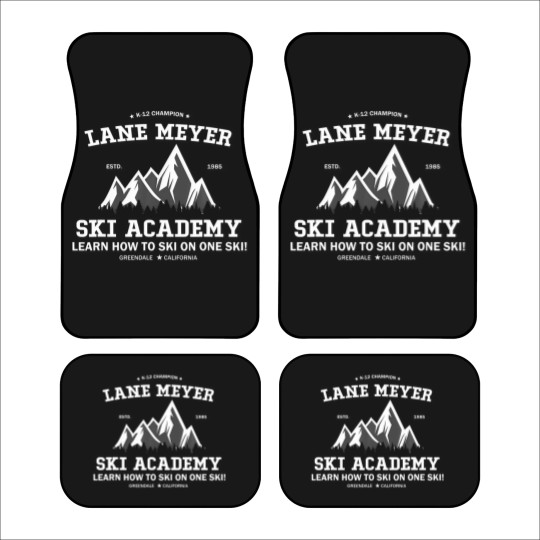 Discover Lane Meyer K-12 Vintage For Snowboarding Lover Car Mats