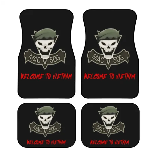 Discover macv sog welcome to vietnam Car Mats