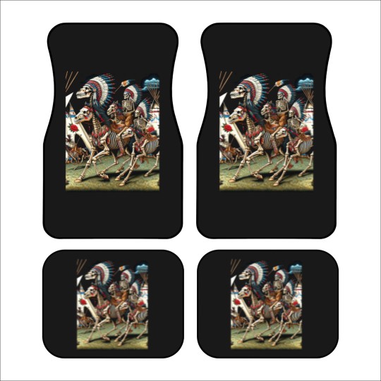 Discover Native American Dead Indian Warriors Car Mats