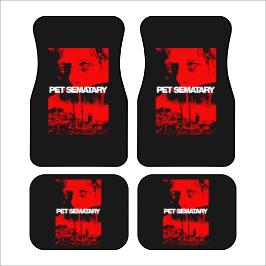 Discover Pet Sematary Poster Art Car Mats, Pet Sematary Decayed Cat Black Car Mats