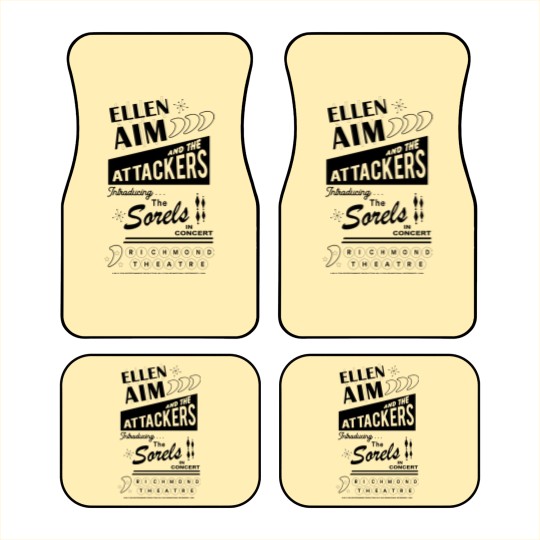 Discover Ellen Aim and the Attackers Concert Poster from Streets of Fire - Streets Of Fire - Car Mats