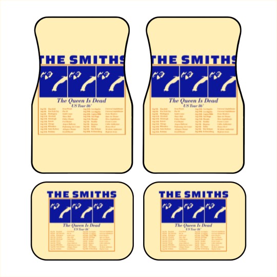 Discover The Smiths Retro Car Mats 80s Smiths Car Mats