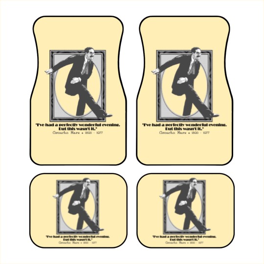 Discover Groucho Marx quote - The Marx Brothers - Groucho Marx - Car Mats
