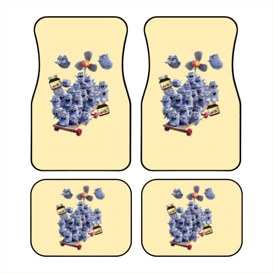 Discover Happy Lemmings Tabodi and Grizzy Car Mats