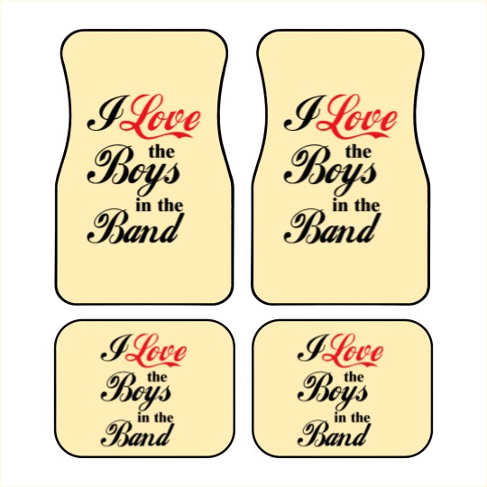 Discover I Love the Boys in the Band Car Mats