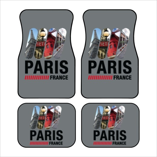 Discover Paris, France Car Mats