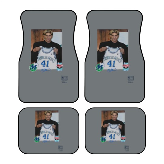 Discover Luka Doncic Mitchell & Ness Dirk Nowitzki Draft Jersey Car Mats