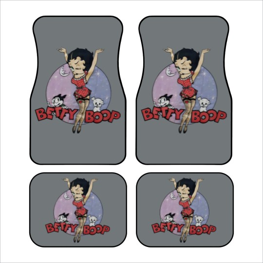 Discover Vintage 1988 Betty Boop in Fishnet Stockings Car Mats