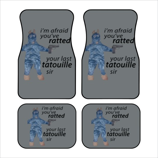 Discover Im Afraid You've Ratted Your Last Tatouille Sir Car Mats -funny Car Mats,funny Car Mats