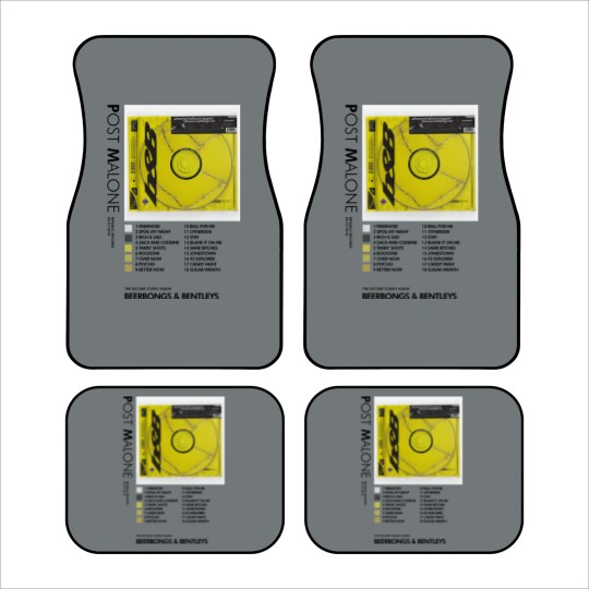 Discover Post MaloneBeerbongs Bentleys Car Mats