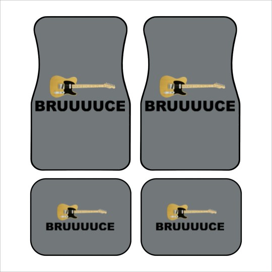 Discover Bruuuuce Classic Car Mats, Bruce Springsteen Tour Car Mats