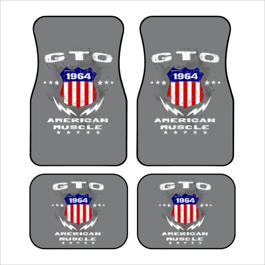 Discover 1964 GTO American Muscle v3 Car Mats