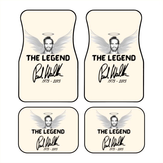 Discover The Legend Paul Walker Car Mats