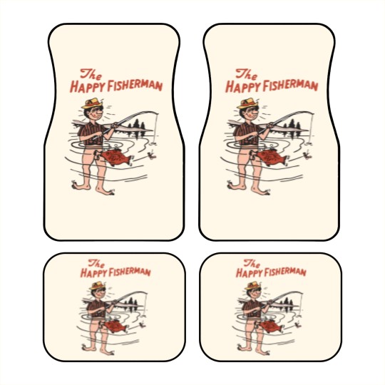 Discover The Happy Fisherman Car Mats