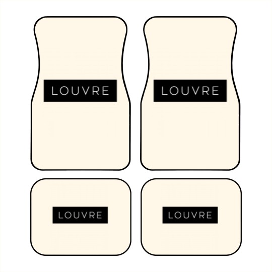 Discover Louvre Car Mats