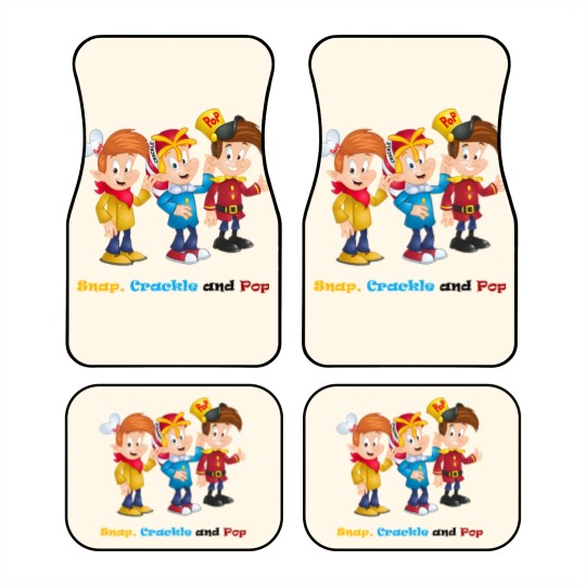 Discover Snap, Crackle and Pop Car Mats