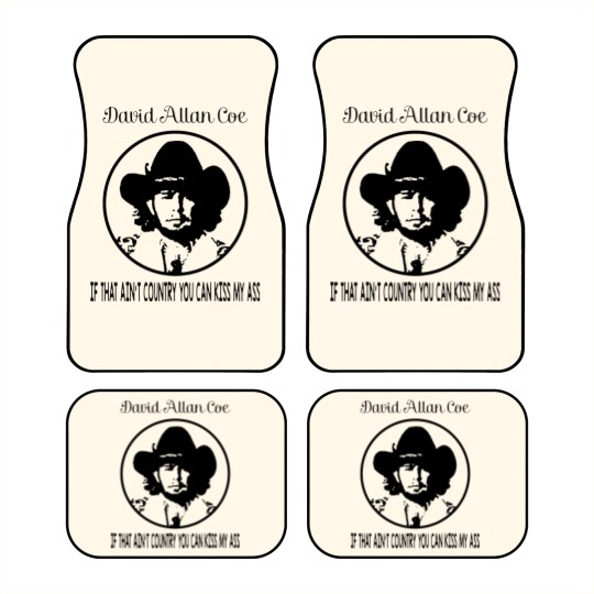 Discover David Allan Coe Funny Music Car Mats