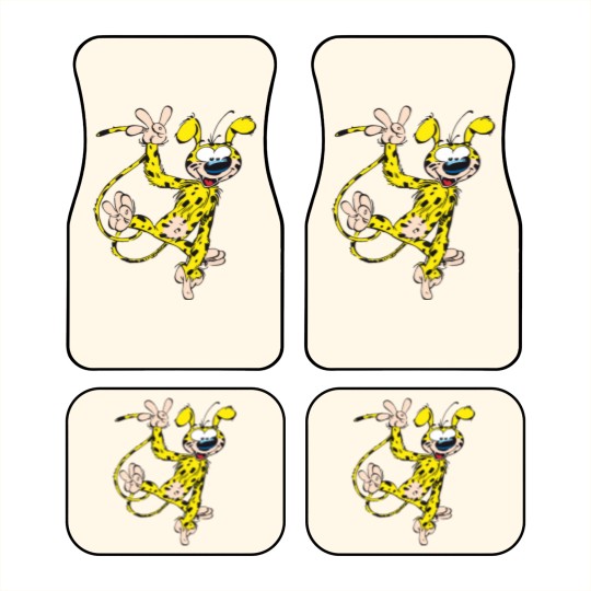 Discover Marsupilami waving Car Mats