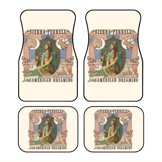 Discover Sierra Ferrell Gift For Fans White Car Mats