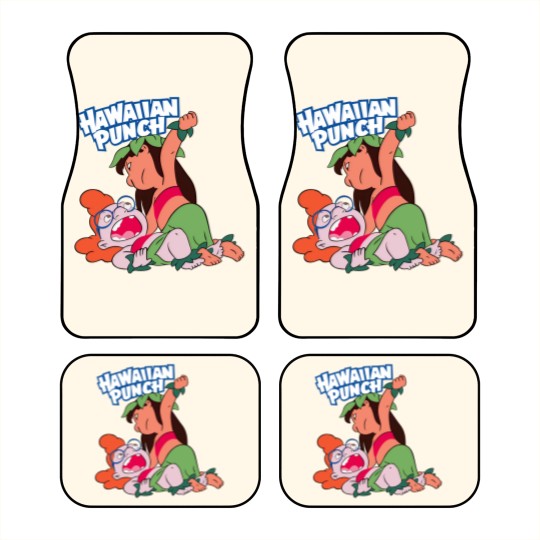 Discover Lilo Hawaiian Punch Car Mats, Hawaiiann Punch Lilo And Myrtle Car Mats, Magicc Kingdom Car Mats