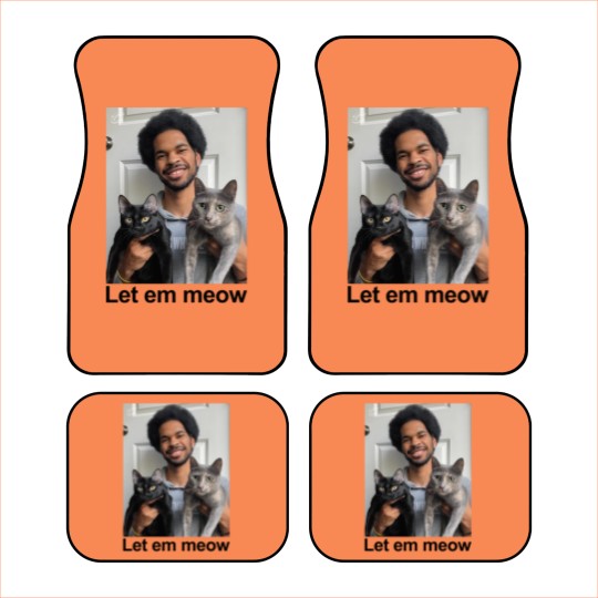 Discover Let Em Meow Jarrett Allen Car Mats, Unisex Car Mats, Unisex Men & Women