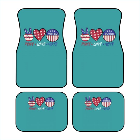 Discover 2024 Election Car Mats,Presidential Election Vote Car Mats