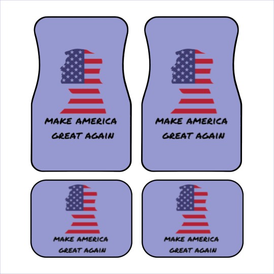 Discover DONALD TRUMP FOR PRESIDENT - Make America Great Again - Car Mats
