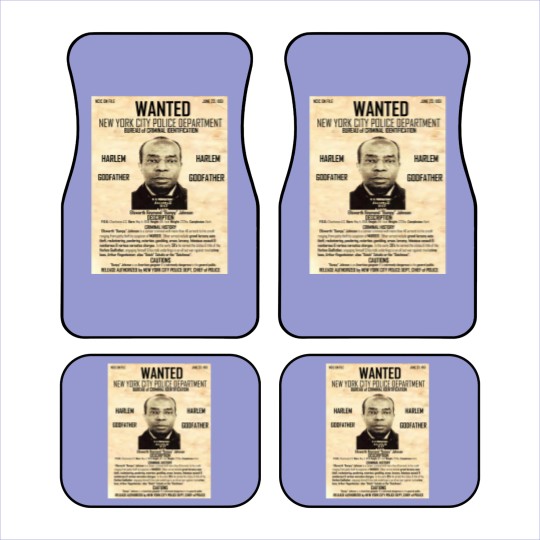 Discover BUMPY JOHNSON (WANTED POSTER) Car Mats