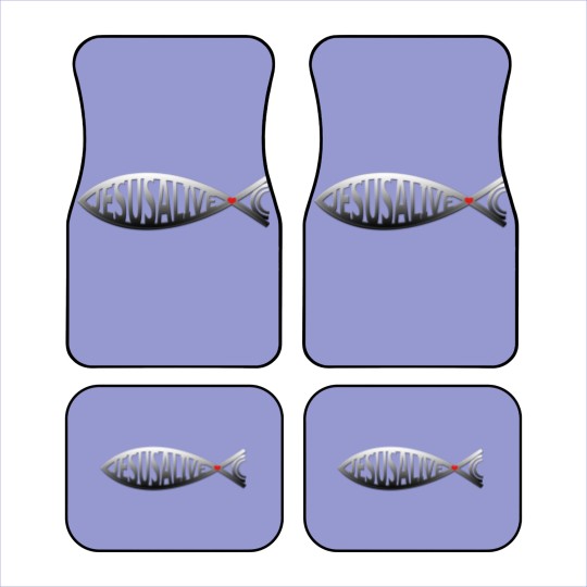 Discover JESUS FISH Car Mats