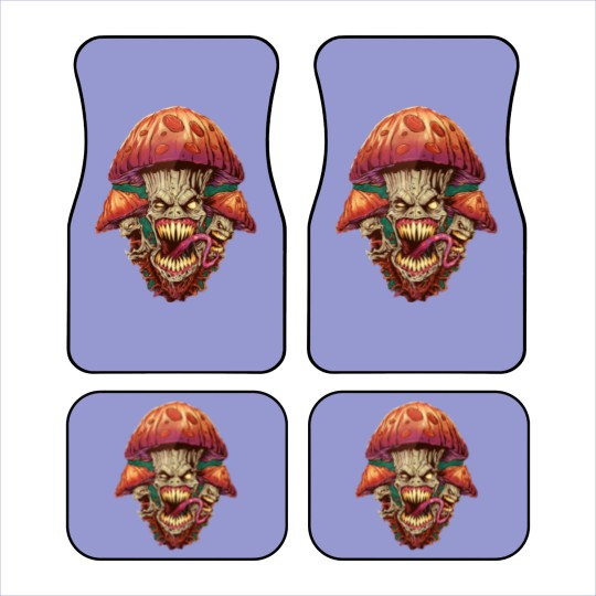 Discover The 3 Evil Mushrooms Car Mats