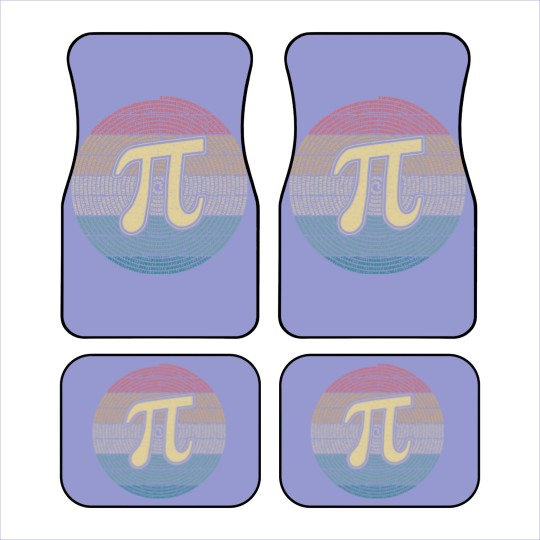 Discover PI Day Math 3.14 Number PI Lover - Pi Day - Car Mats