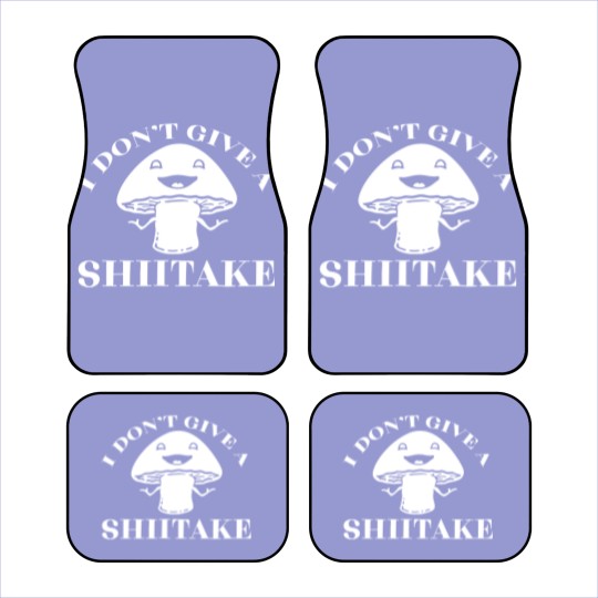 Discover I Dont Give A Shiitake Funny Joke Adult Car Mats