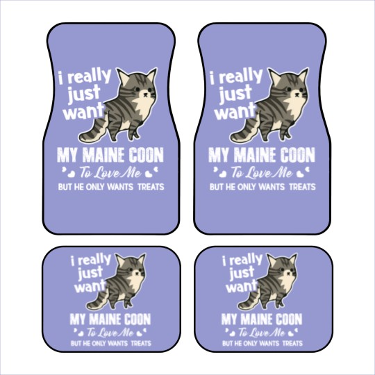 Discover Maine Coon Cat Lover Car Mats Car Mats