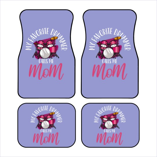 Discover Drummer Mom Drumset Drumming - Drummer Mom - Car Mats