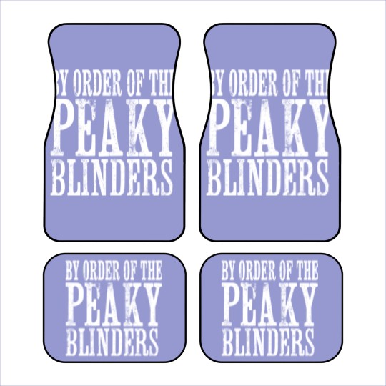 Discover By Order of the Peaky Blinders - Peaky Blinders - Car Mats