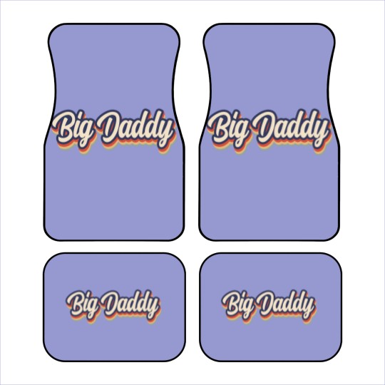 Discover Big Daddy Vintage Colors Car Mats