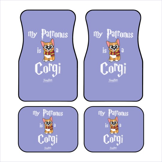 Discover My Patronus Is A Corgi Funny Corgi Novelty Cute C Car Mats