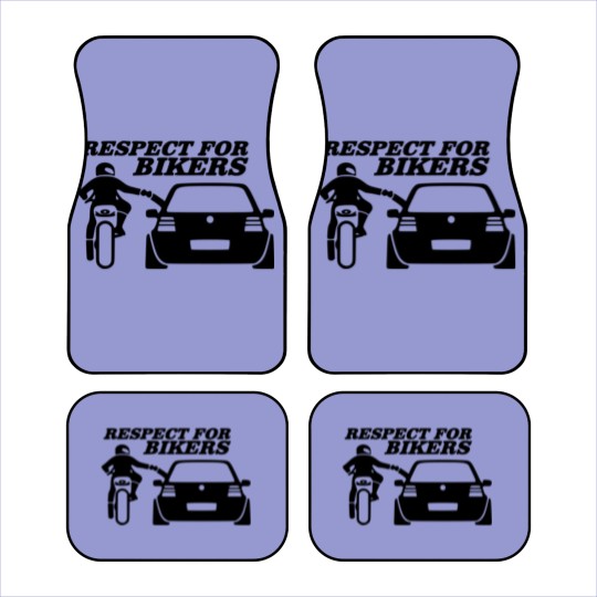 Discover Respect for bikers Car Mats