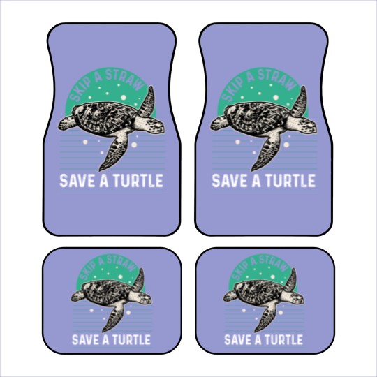 Discover Sea Turtle Turtles Hawaii Ocean Sealife Gift Car Mats