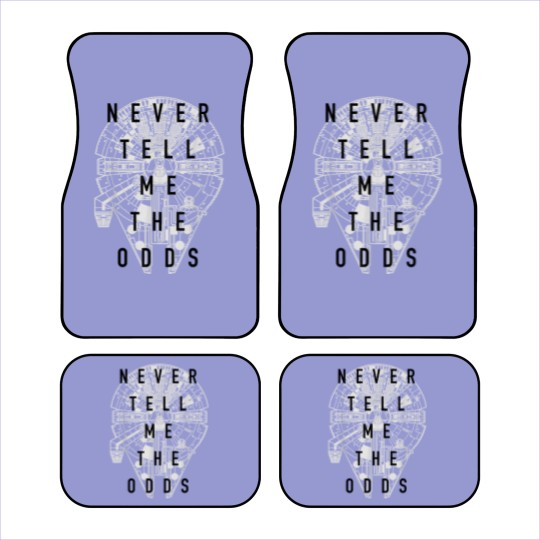 Discover PRO Falcon Never Tell Me The Odds Car Mats