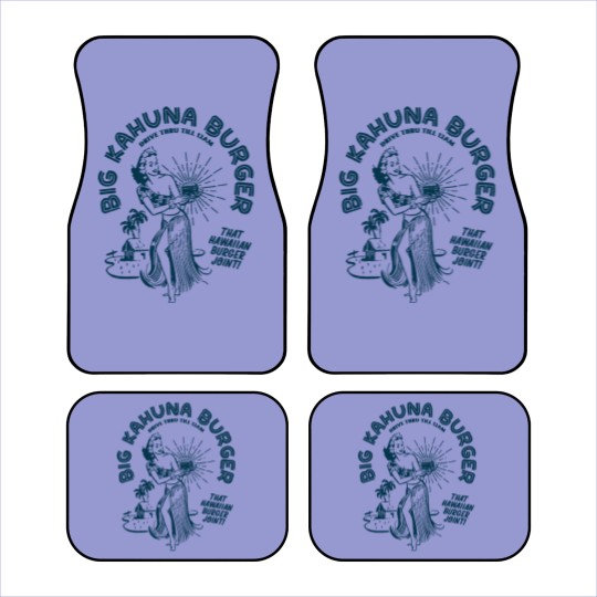 Discover Big Kahuna Burger - Pulp Fiction - Car Mats