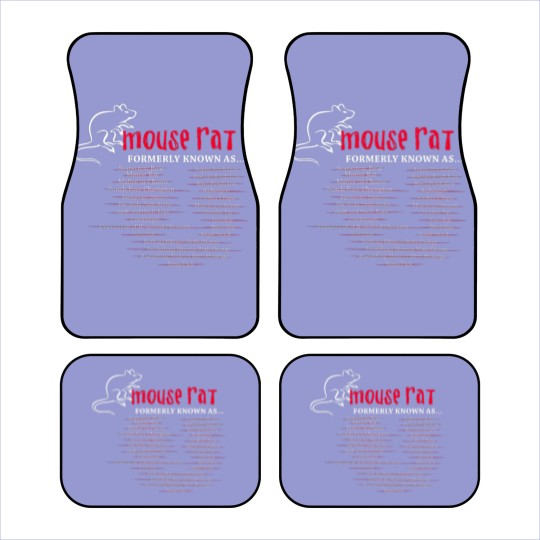 Discover Mouse - Mouse rat formerly known as crackfinger Car Mats