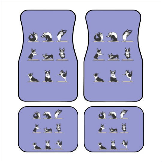 Discover Boston Terriers Yoga Car Mats