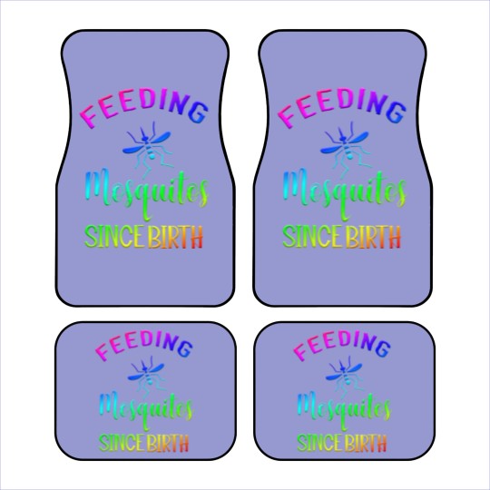 Discover feeding mosquitos Since Birth Car Mats