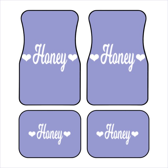 Discover That Says Honey Car Mats