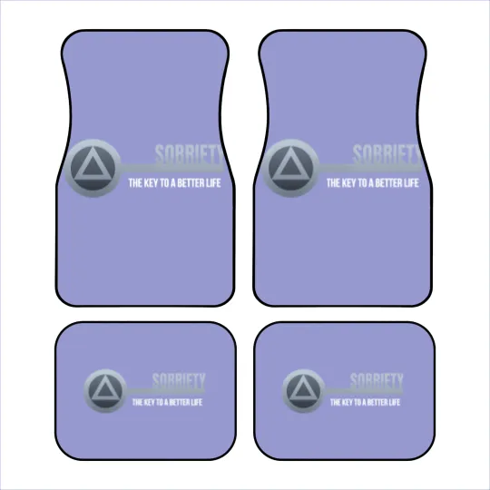Discover Sobriety Key - Sobriety - Car Mats