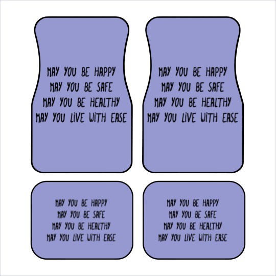 Discover Loving Kindness Car Mats
