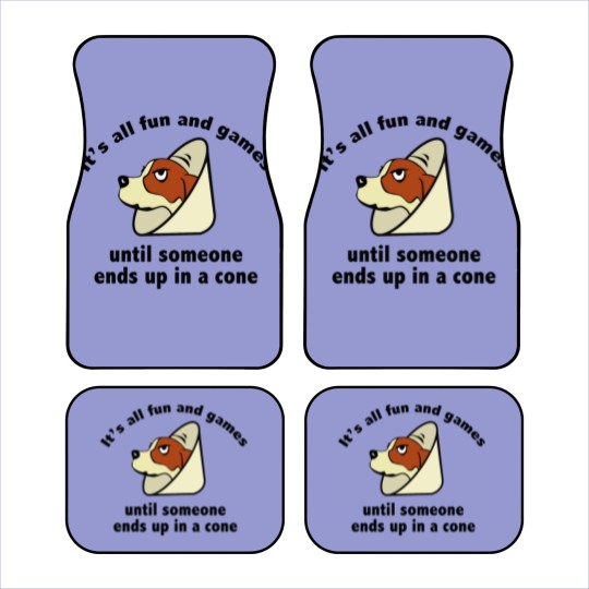 Discover It's All Fun And Games Car Mats
