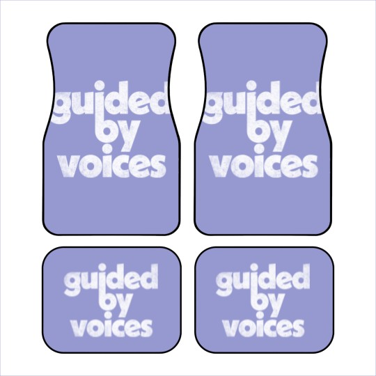 Discover Guided By Voices / Faded Style Retro Typography Design - Guided By Voices - Car Mats